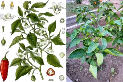 Capsicum annuum فلفل قرمز