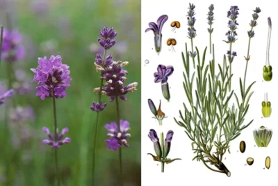 Lavandula vera اسطوخودوس