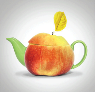 چای سیب
