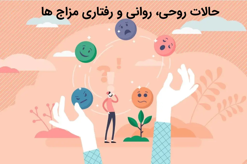 حالات روحی، روانی و رفتاری مزاج ها